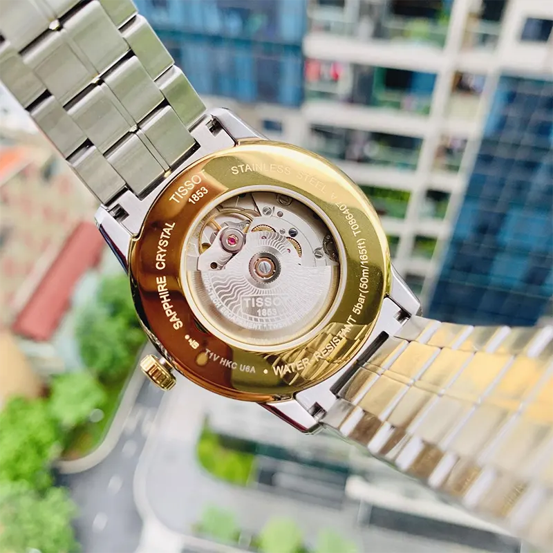 Tissot Luxury Powermatic 80 Ivory Dial Men's Watch- T086.407.22.261.00